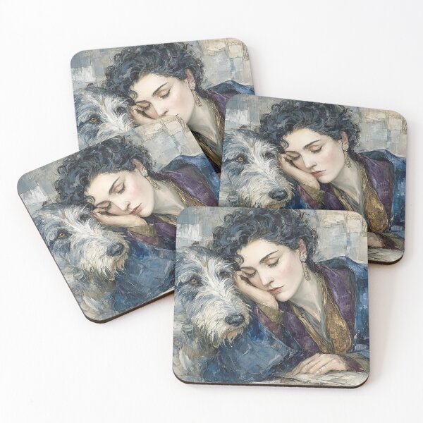 Item preview, Belle Epoque Deerhound designed and sold by aghnadarragh.