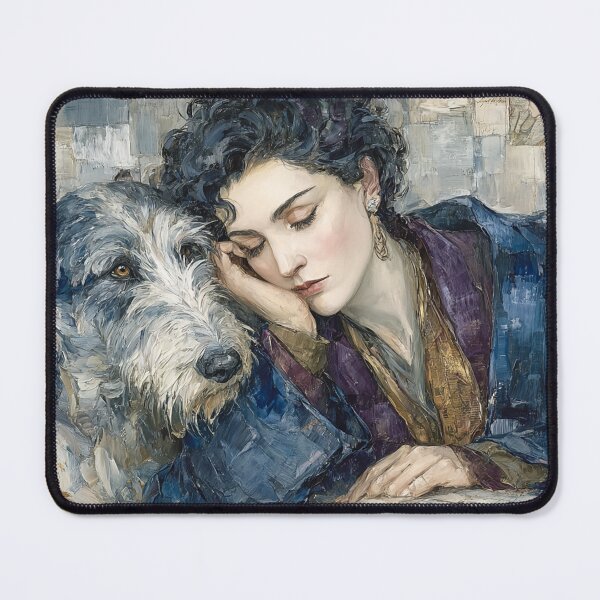 Item preview, Belle Epoque Deerhound designed and sold by aghnadarragh.