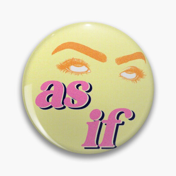 Item preview, As If - Rolling Eyes - Phrase Quotes - 80s Retro Design designed and sold by Lost and Found.