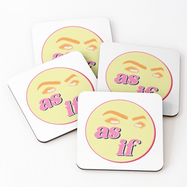 Item preview, As If - Rolling Eyes - Phrase Quotes - 80s Retro Design designed and sold by Lost and Found.