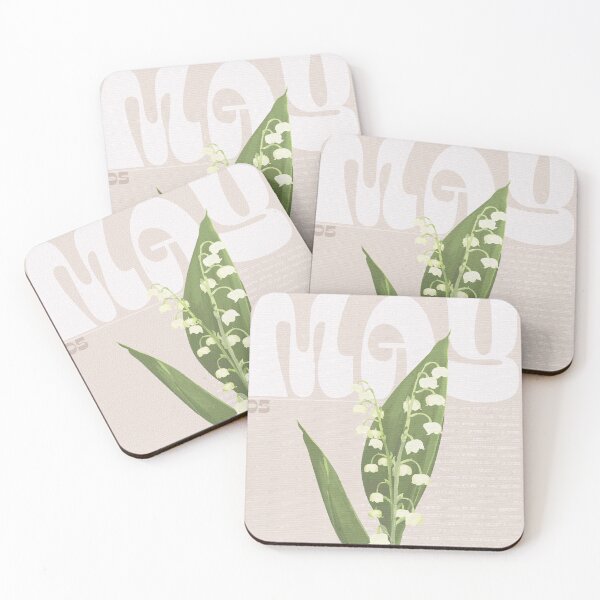 Item preview, Birth Month Flowers | May Lily of the Valley designed and sold by jennacreates.
