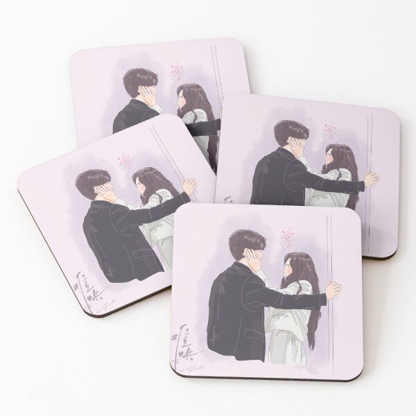 Item preview, The First Frost - Drunk Wen Yifan - Cdrama Fan Art Poster | Bai Jing Ting | Zhang Ruo Nan | C-drama The First Frost Merch | 难哄 designed and sold by Ing.Doodle.