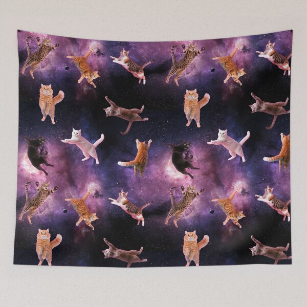 Item preview, Cats in Space II designed and sold by takoCL.