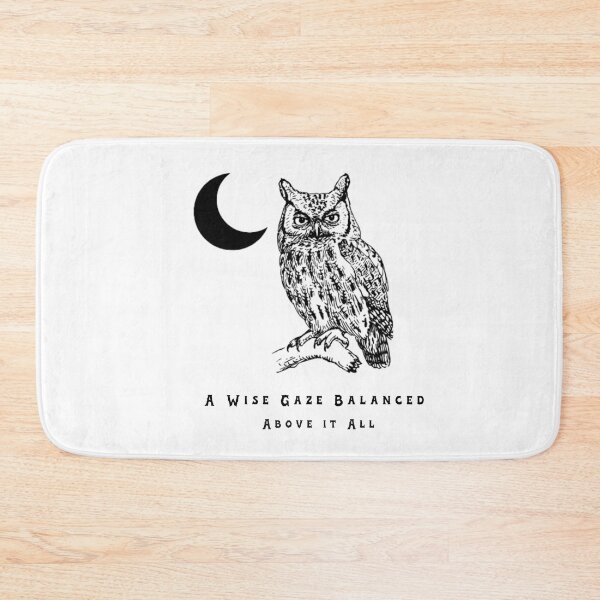 Item preview, "Mystical Owl T-Shirt – A Wise Gaze Balanced Above It All" designed and sold by TheCozyOwlery.
