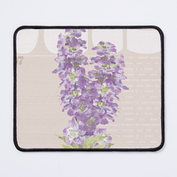 Item preview, Birth Month Flowers | July Larkspur designed and sold by jennacreates.