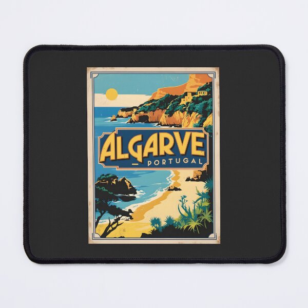 Item preview, A Vintage Illustration of Algarve - Portugal designed and sold by GoodOldVintage.