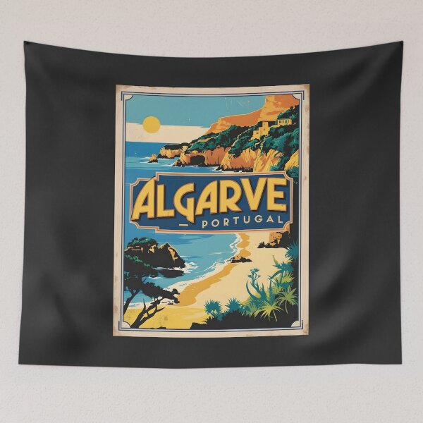 Item preview, A Vintage Illustration of Algarve - Portugal  designed and sold by GoodOldVintage.