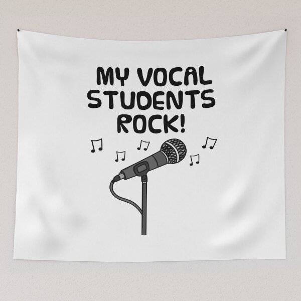 Item preview, My Vocal Students Rock, Singing Teacher Vocalist Musician designed and sold by doodlerob.