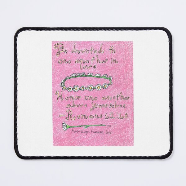 Item preview, Romans 12:10 with April birth flower designed and sold by J-Bird Creations.