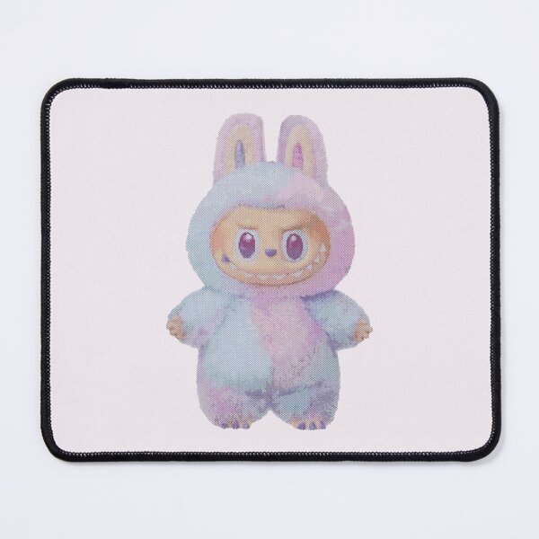 Item preview, Labubu beaded fan art, gradient pastel designed and sold by VectoriasSecret.