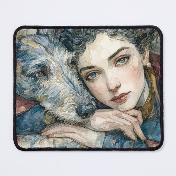 Item preview, Belle Epoque Deerhound designed and sold by aghnadarragh.