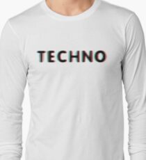 Techno 3D Long Sleeve T-Shirt