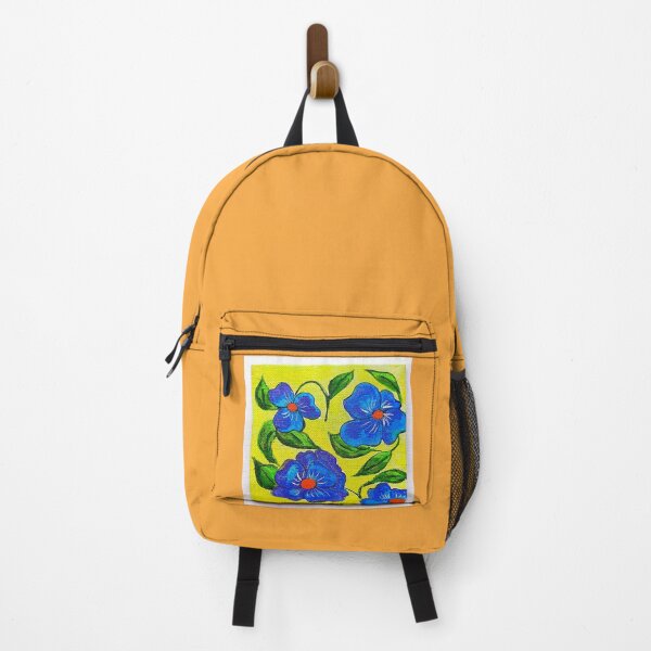 Item preview, Blue flowers designed and sold by nehakud.