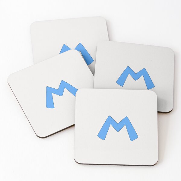 Item preview, letter m blue designed and sold by ZiphGames.