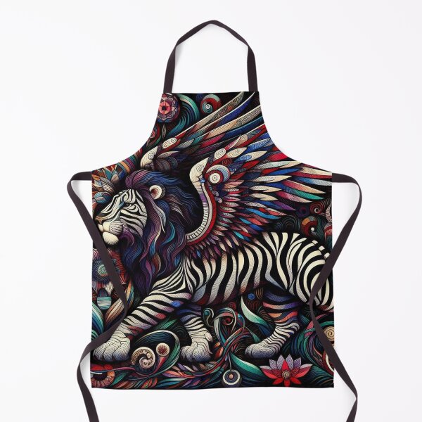 Item preview, Abstract Winged Lion Art designed and sold by TheDarkWardrobe.
