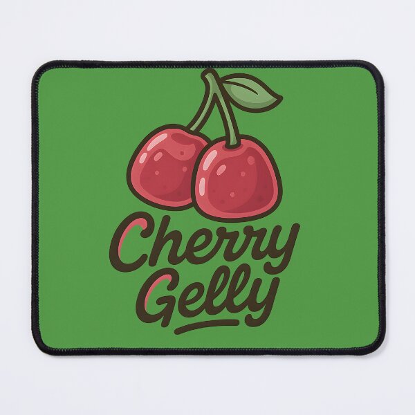 Item preview, cherry gelly, cute fruit, art print, cherry lovers designed and sold by MKvision.