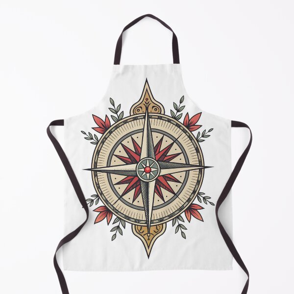 Item preview, Iron North Compass Emblem designed and sold by Alahchin Art.