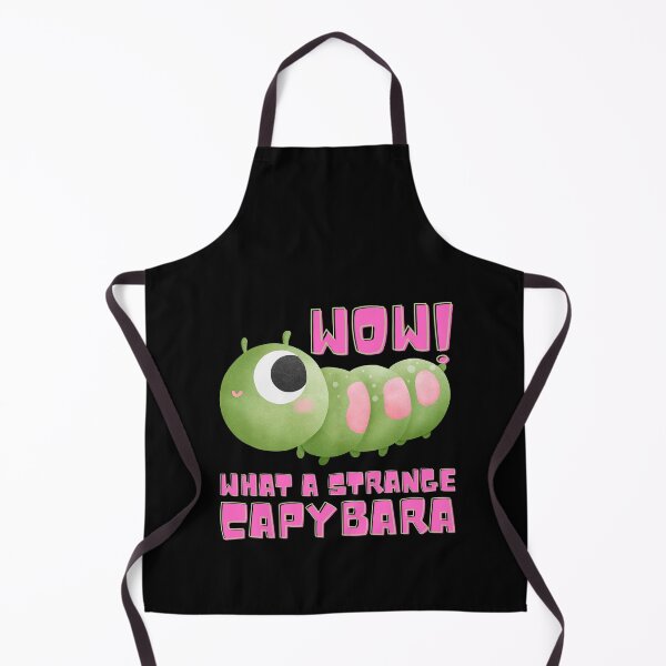 Item preview, Wow! What a Strange Capybara – Funny Worm Design designed and sold by CleanDecor.