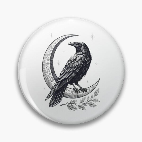 Item preview, Midnight Feather Eclipse Mark designed and sold by Alahchin Art.