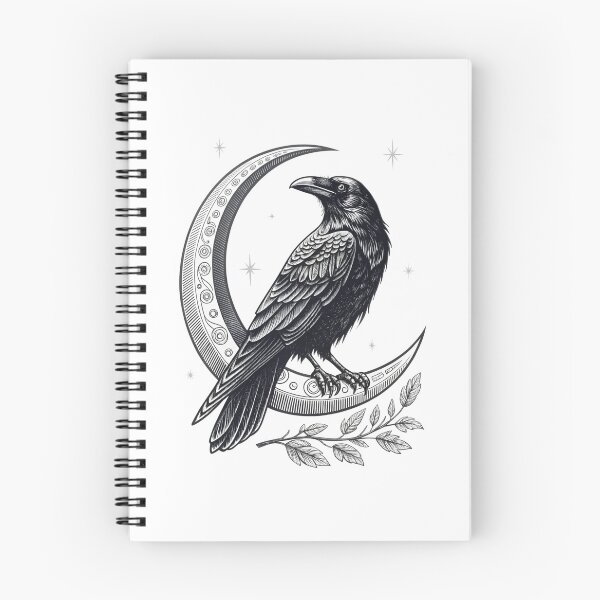 Item preview, Midnight Feather Eclipse Mark designed and sold by Alahchin Art.
