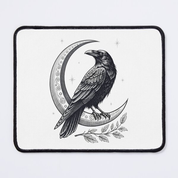 Item preview, Midnight Feather Eclipse Mark designed and sold by Alahchin Art.