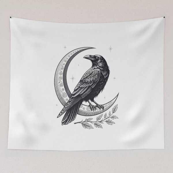 Item preview, Midnight Feather Eclipse Mark designed and sold by Alahchin Art.