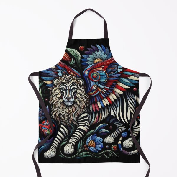 Item preview, Abstract Winged Lion Art designed and sold by TheDarkWardrobe.