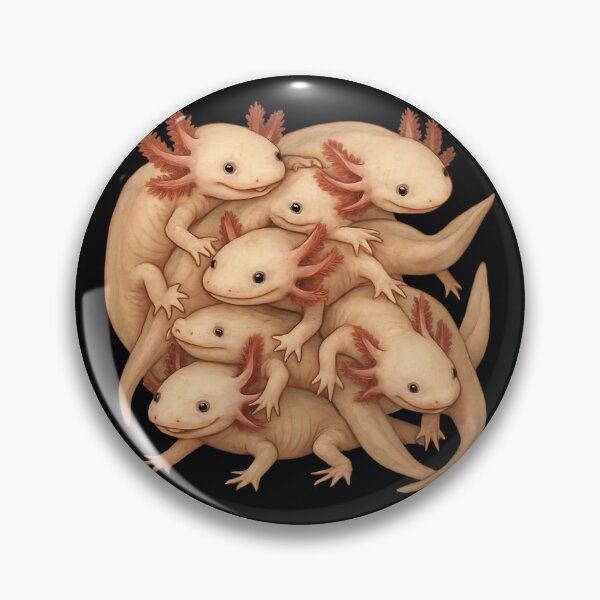 Item preview, Axolotl Pile designed and sold by Ambient Mind Design.