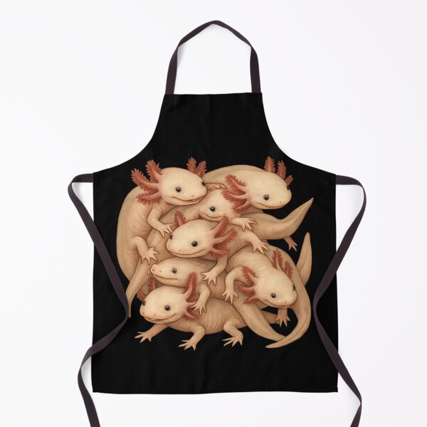 Aperçu de l'œuvre Pile d'axolotls créée et vendue par Ambient Mind Design.