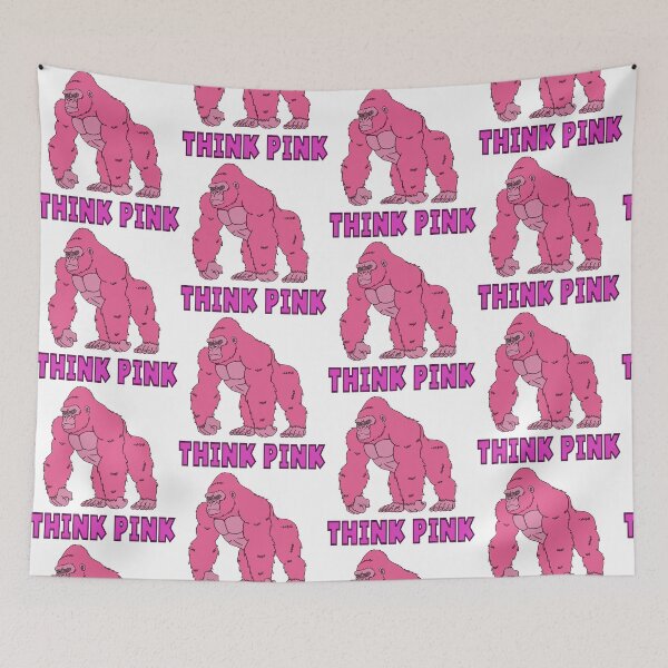Item preview, Think Pink Gorilla designed and sold by Scythe37.