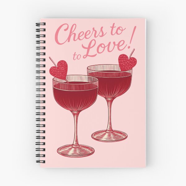 Item preview, Cheers to Love - Minimalist Cocktail Illustration designed and sold by ByEve24.