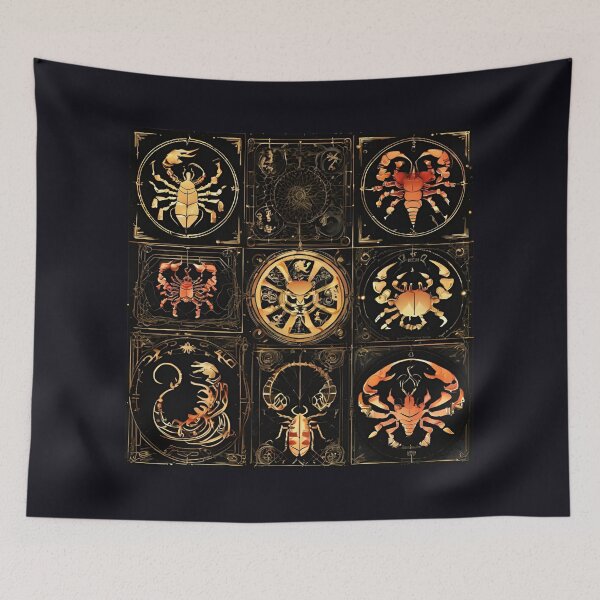 Item preview, Zodiacal Pattern - Scorpio designed and sold by PatronesKawai.