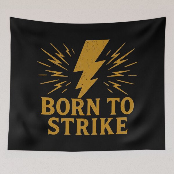 Item preview, Born To Strike Lightning designed and sold by zzz888.