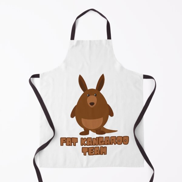 Item preview, Fat Kangaroo Team – Funny Chunky Kangaroo Design designed and sold by CleanDecor.