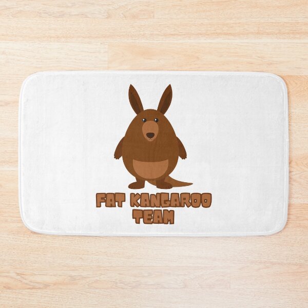 Item preview, Fat Kangaroo Team – Funny Chunky Kangaroo Design designed and sold by CleanDecor.
