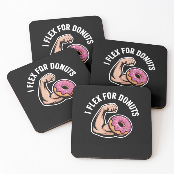 Item preview, Funny Donut Day Gym Flex Muscle Bicep Fitness Workout Men designed and sold by clothesy7.