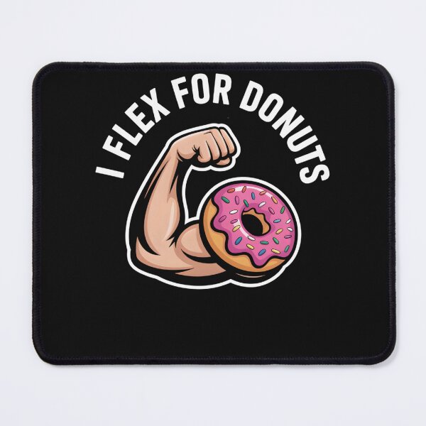 Item preview, Funny Donut Day Gym Flex Muscle Bicep Fitness Workout Men designed and sold by clothesy7.