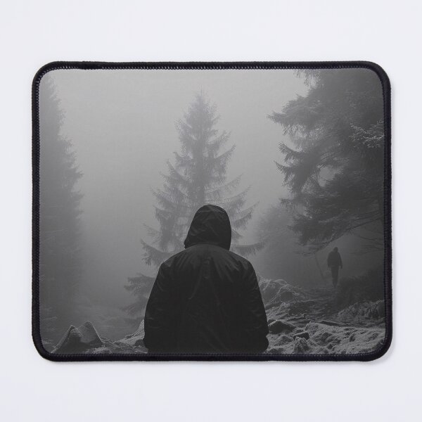 Item preview, Recluse Lifestyle: Embracing Solitude in Nature's Darkness designed and sold by LinaSpectrum.