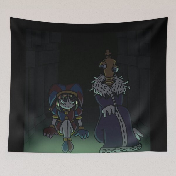 Item preview, TADC Kinger and Pomni Episode 3 Talk designed and sold by GlossyToothpick.