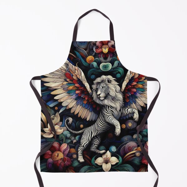 Item preview, Abstract Winged Lion Art designed and sold by TheDarkWardrobe.