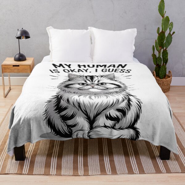 Item preview, Lifestyle Hub: My Human Is Okay, I Guess designed and sold by M&M Lifestyle Hub.