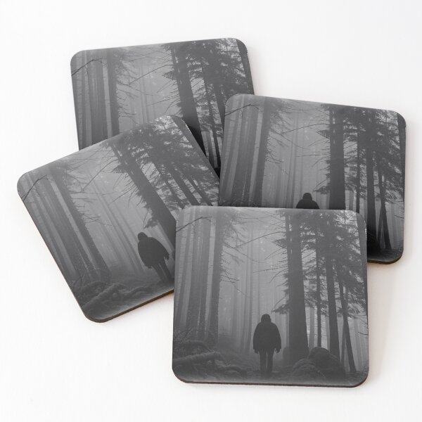 Item preview, Recluse Lifestyle: Embracing Solitude in Nature's Darkness designed and sold by LinaSpectrum.
