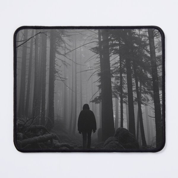 Item preview, Recluse Lifestyle: Embracing Solitude in Nature's Darkness designed and sold by LinaSpectrum.