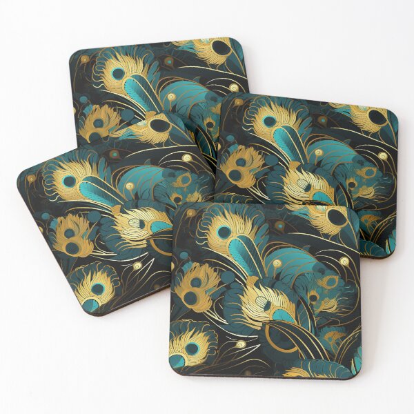 Item preview, Peacock Detail Meets 1920s Flair designed and sold by mittie101.