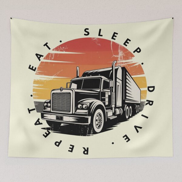 Item preview, Lifestyle Hub: Eat. Drive. Sleep. Repeat. designed and sold by M&M Lifestyle Hub.