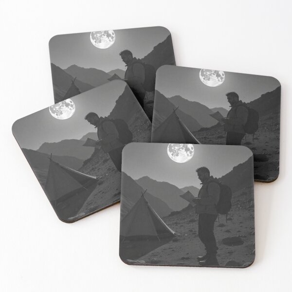Item preview, Recluse Lifestyle: Embracing Solitude in Nature's Darkness designed and sold by LinaSpectrum.