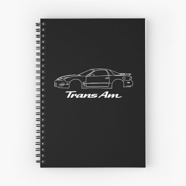 Item preview, 2002 Trans Am Silhouette Minimalist White Line Art for Car Lovers designed and sold by TheArtOfCar.