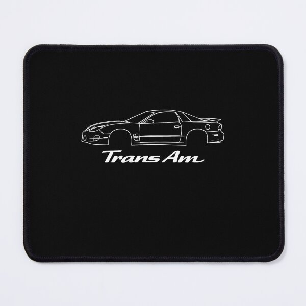 Item preview, 2002 Trans Am Silhouette Minimalist White Line Art for Car Lovers designed and sold by TheArtOfCar.