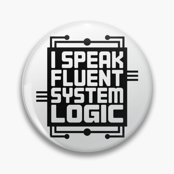 Item preview, Fluent in Logic designed and sold by SignumShop.