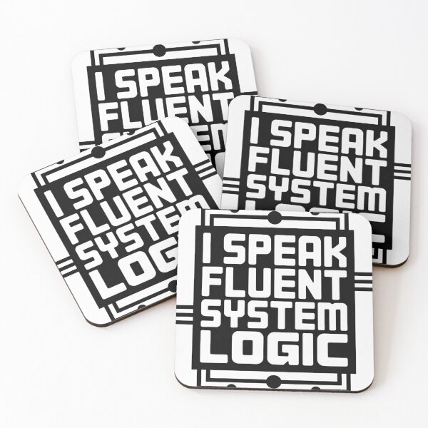 Item preview, Fluent in Logic designed and sold by SignumShop.